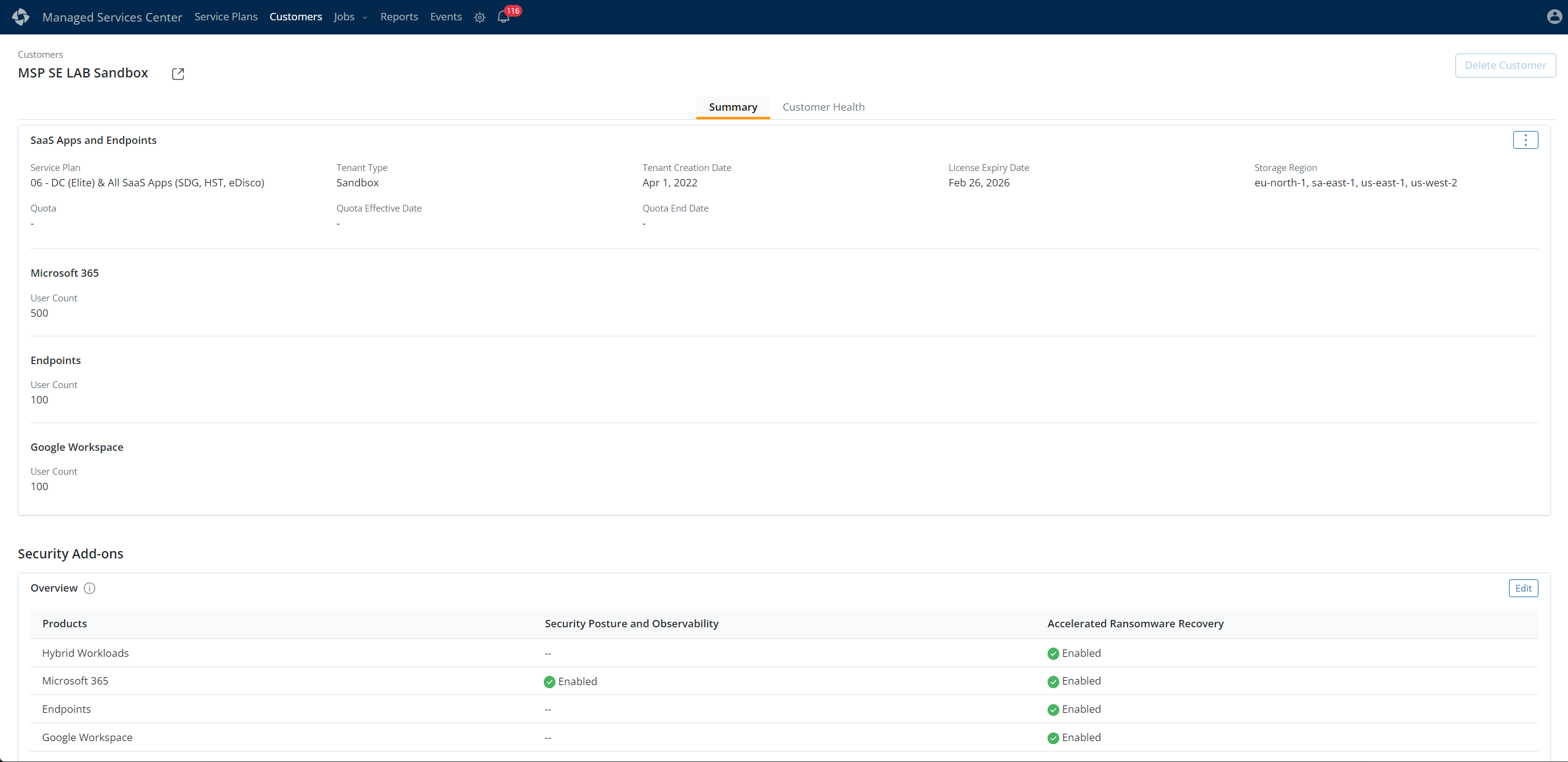 security posture observability status