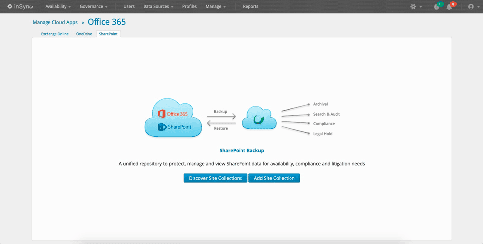 Manage cloud apps M365