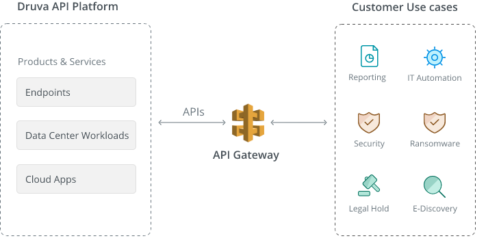 Image of Druva API platform