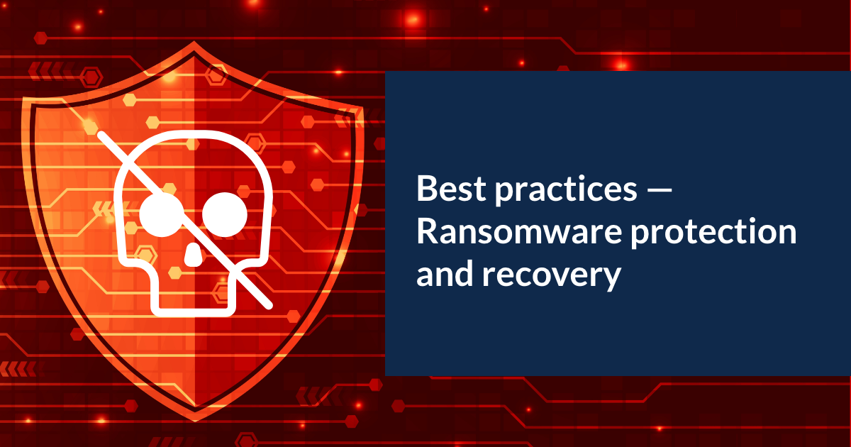 Best Ways To Protect Against Ransomware | Druva