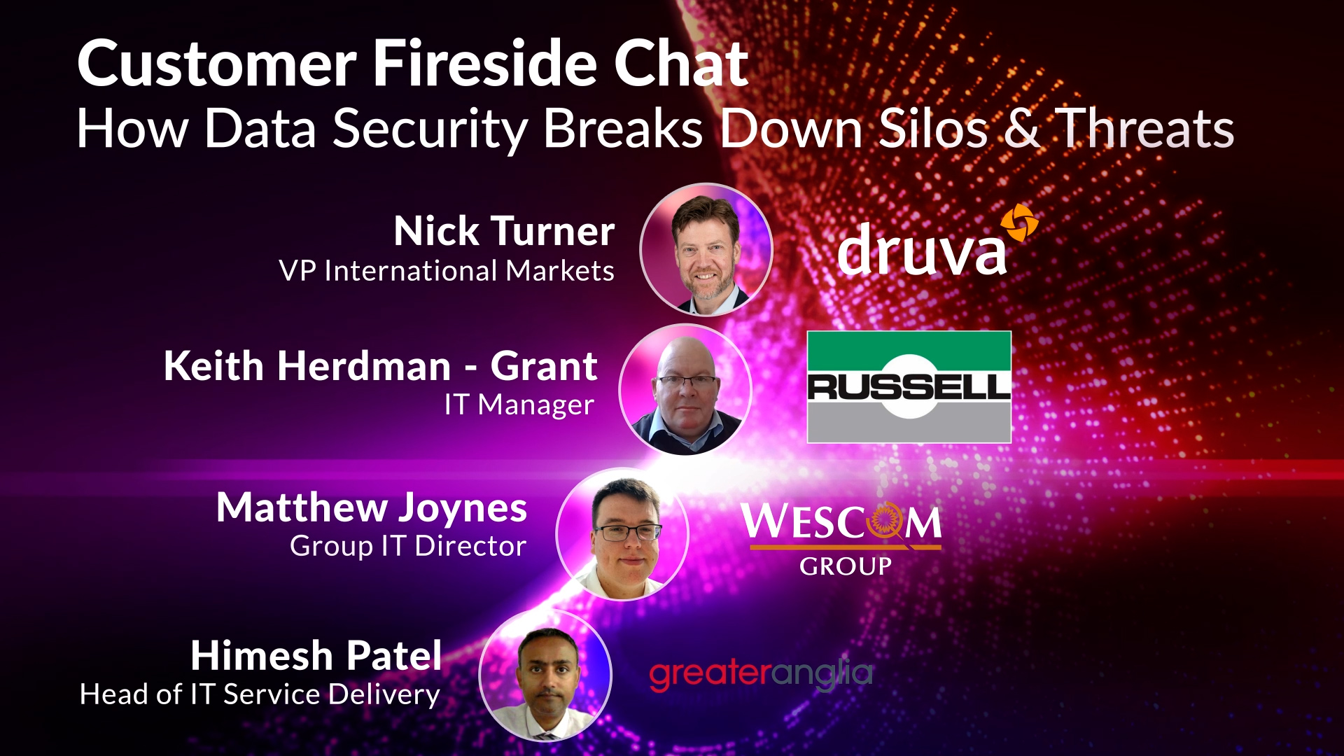 Data Security & AI Virtual Summit: EMEA Customer Fireside Chat